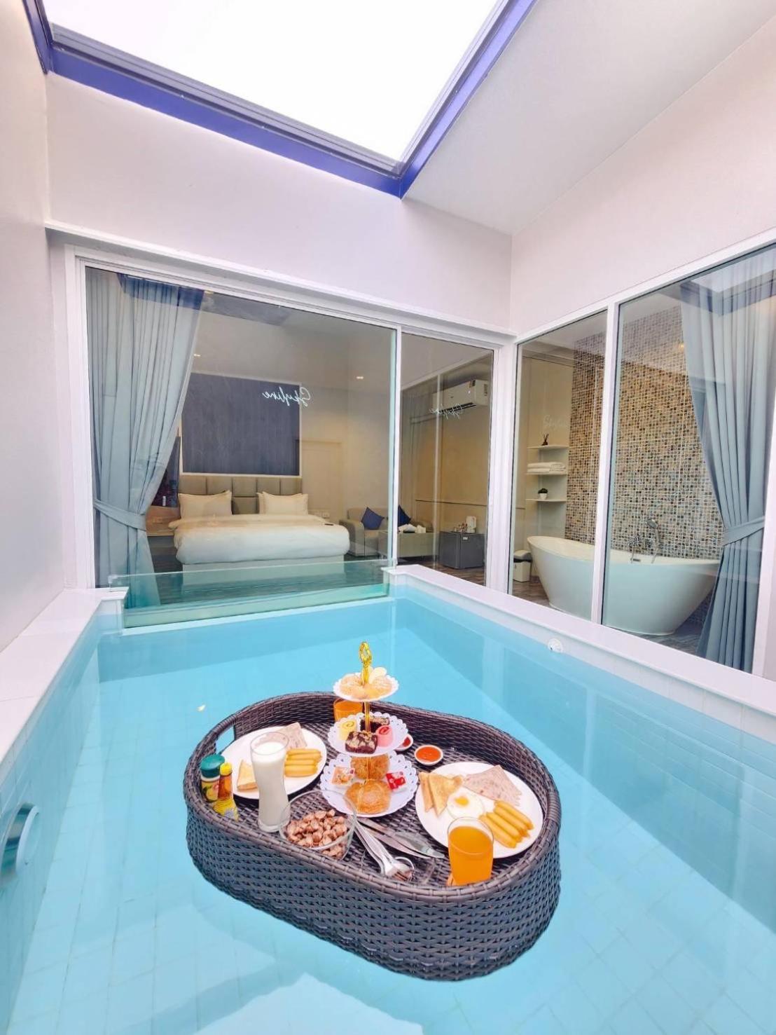 Skyline Resort Ban Khlong Lat Bua Khao Ngoại thất bức ảnh