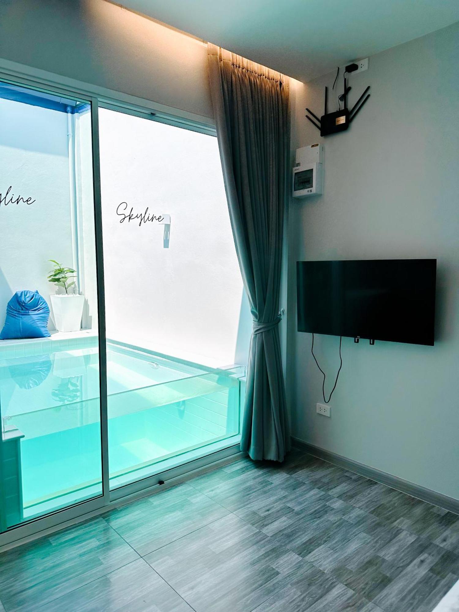 Skyline Resort Ban Khlong Lat Bua Khao Ngoại thất bức ảnh